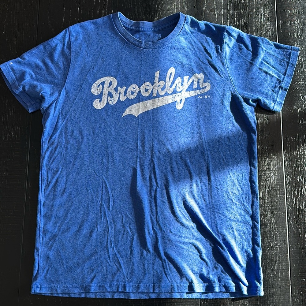 Jackie Robinson Brooklyn Dodgers MLB T-Shirt Sz Large